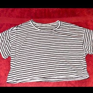 Striped Crop Top